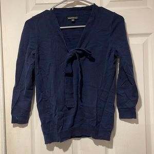 J. Crew Mercantile Bow Neck Sweater